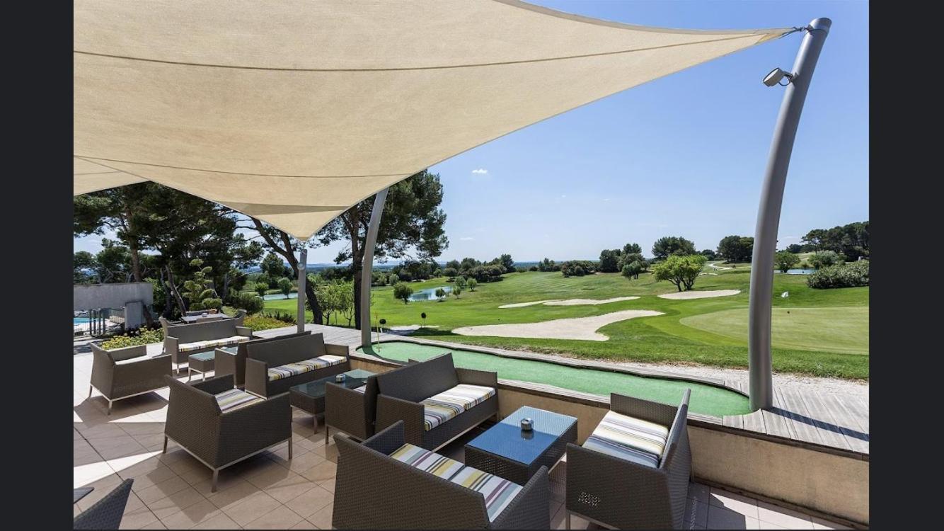 La Perle Du Golf -Magnifique Vue Clim Linge Golf Saumane 6P Piscine Tennis Cameră foto